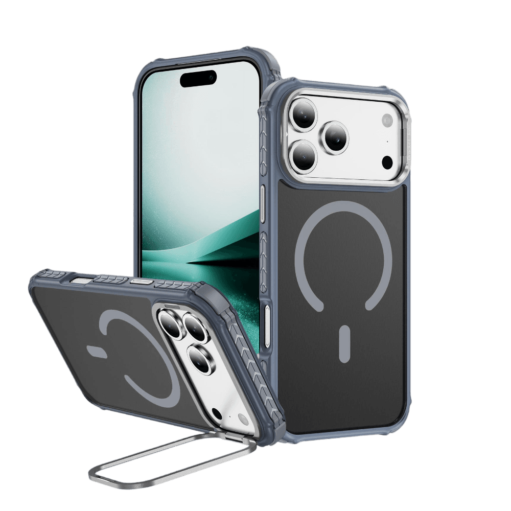 Anti-shock Phone Case with Camera Frame Stand
