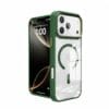Crystal Clear MagSafe iPhone 17 Pro Max Case Wholesale: Aluminum Frame + Anti-Yellowing