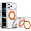 Lay-Flat 360° Kickstand MagSafe iPhone 17 Case | Clear Anti-Yellowing | MOQ 50
