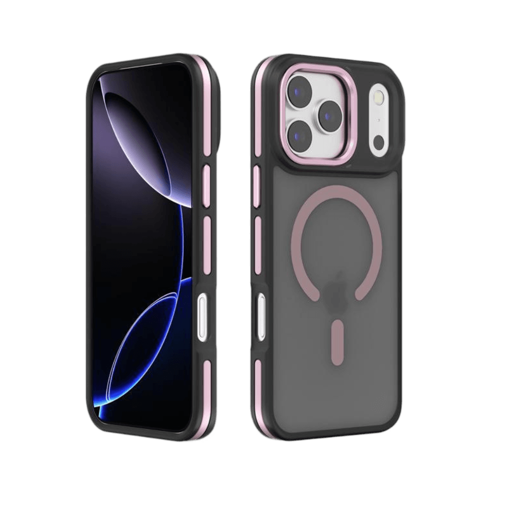 Magnetic Phone Case with Metal Frame & Silky Feel