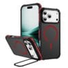 Soft-Touch Hard Phone Case for iPhone 17 Pro | 4-Corner Air Cushion + Ring Stand | MOQ 50