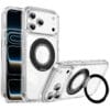 Lay-Flat 360° Kickstand MagSafe iPhone 17 Case | Clear Anti-Yellowing | MOQ 50
