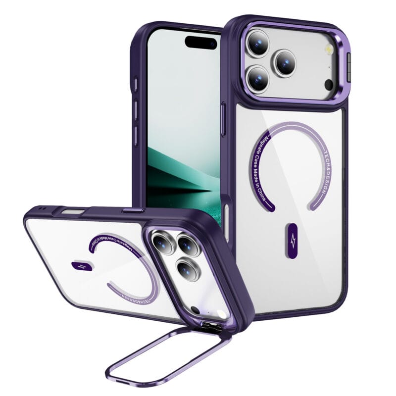 主图_09 Infinite Angle Kickstand MagSafe iPhone 17 Pro Case | Stable Fulcrum | MOQ 50