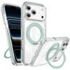 360° Lay-Flat Kickstand MagSafe iPhone 17 Pro Case | Clear Ring Colors | MOQ 50
