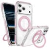 360° Lay-Flat Kickstand MagSafe iPhone 17 Pro Case | Clear Ring Colors | MOQ 50