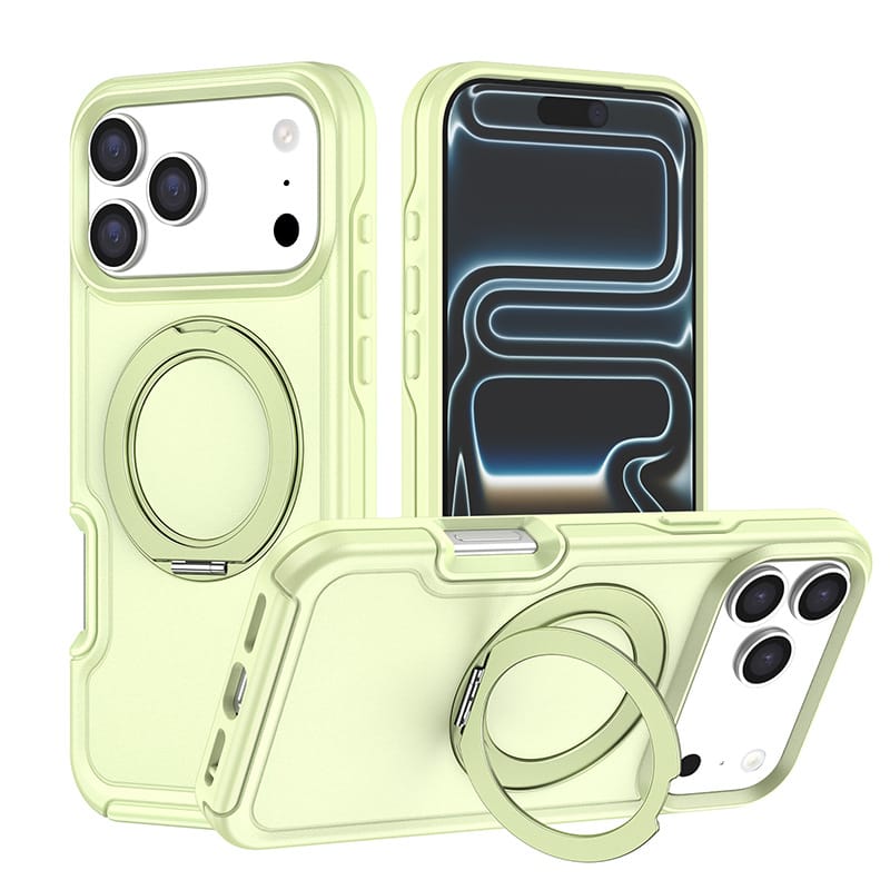 360° Rotating Kickstand MagSafe Case for iPhone 17 | Shockproof | MOQ 50