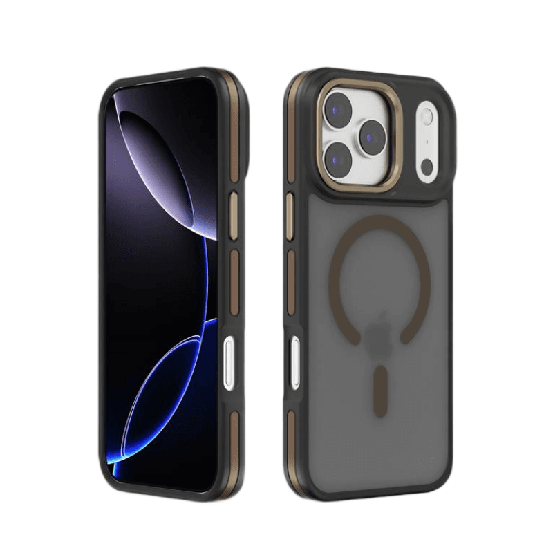 Premium MagSafe Case for iPhone 17 Pro Max: Metal Frame + Velvet Feel | Custom Logo | Low MOQ