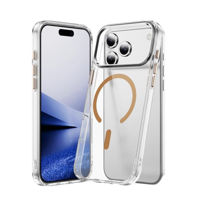 Clear Anti-Yellowing MagSafe iPhone 17 Case | Dual-Layer | MOQ 50