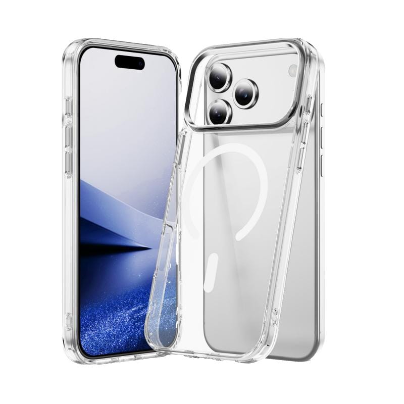 Clear Anti-Yellowing MagSafe iPhone 17 Case | Dual-Layer | MOQ 50