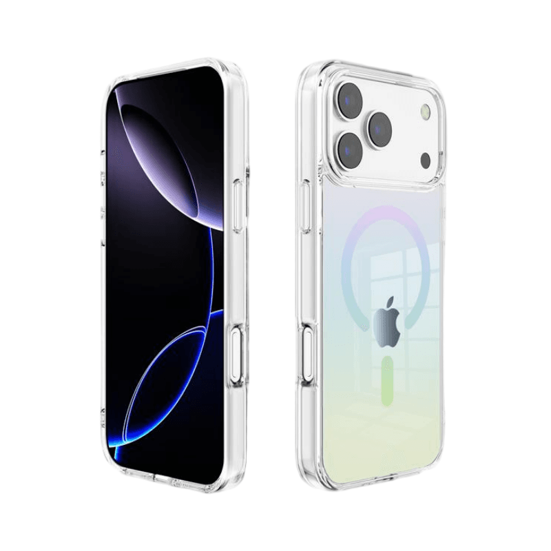 Clear Gradient MagSafe iPhone 17 Case | Aurora Ombré | MOQ 50