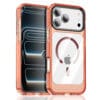 详情_02 Clear Anti-Yellowing MagSafe iPhone 17 Pro Max Case | Colored Bumper | MOQ 50