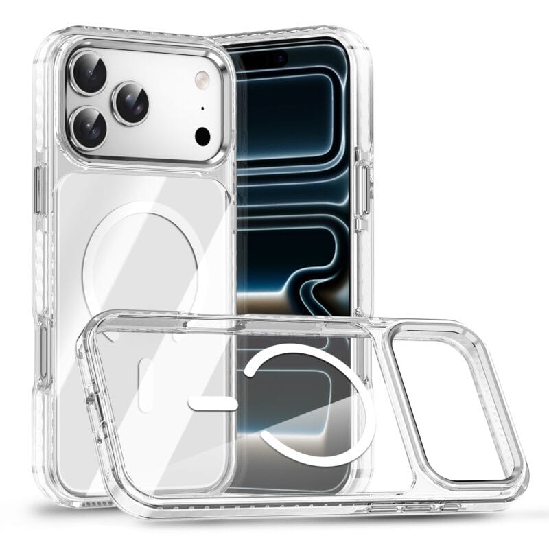 Anti-Yellowing Clear MagSafe Case for iPhone 17 Pro Max | 3m Drop Protection | MOQ 50