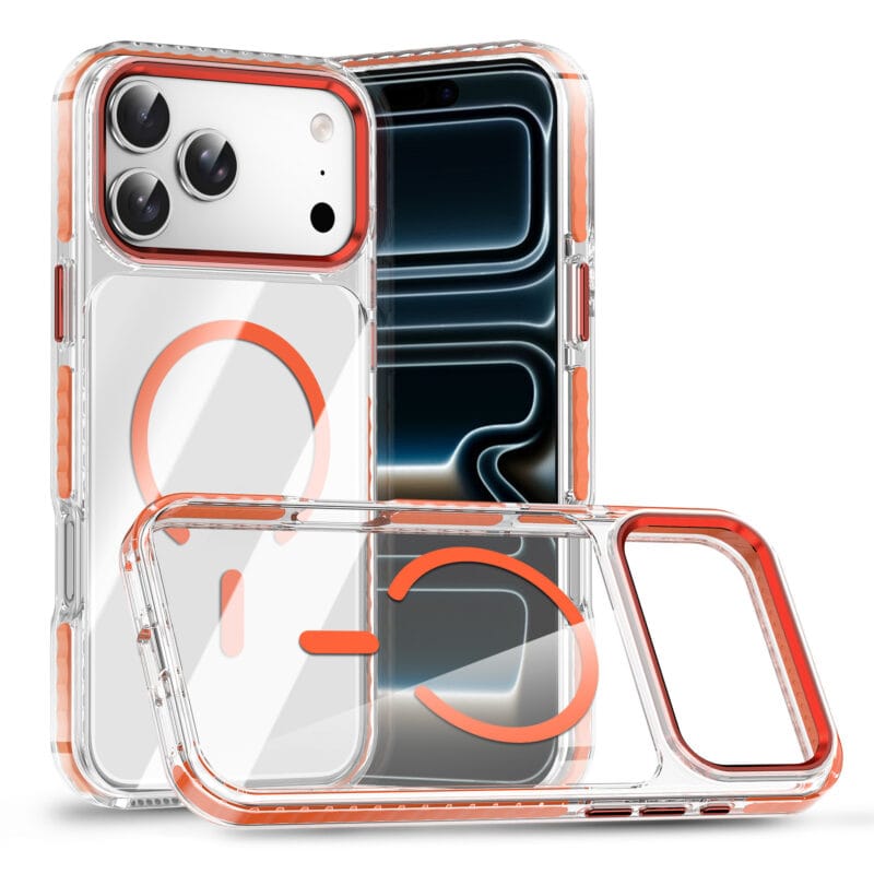 Anti-Yellowing Clear MagSafe Case for iPhone 17 Pro Max | 3m Drop Protection | MOQ 50