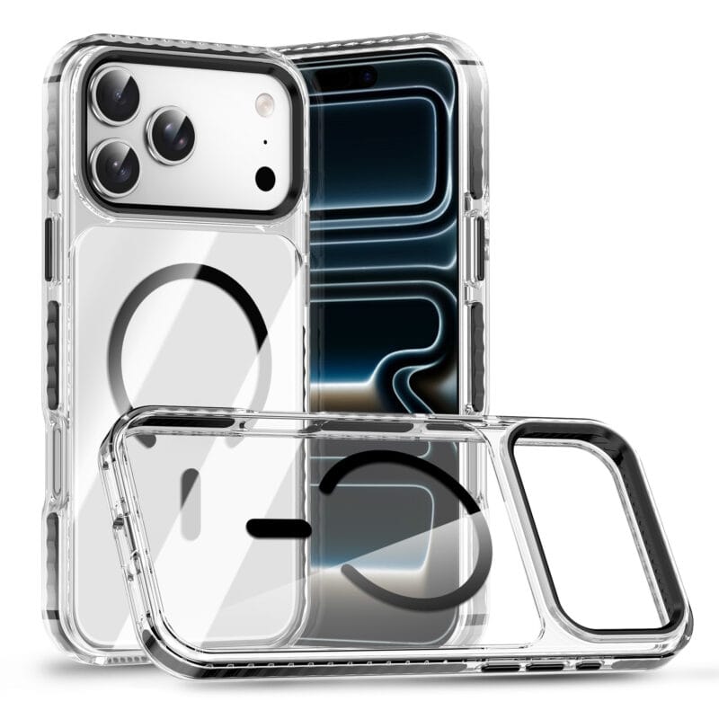 Anti-Yellowing Clear MagSafe Case for iPhone 17 Pro Max | 3m Drop Protection | MOQ 50