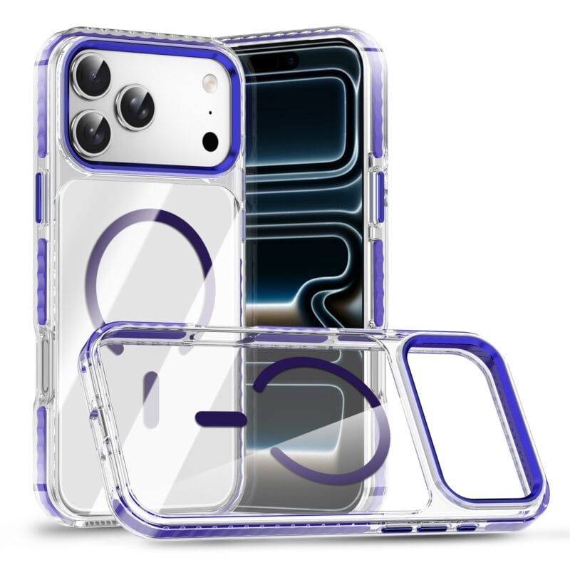 Anti-Yellowing Clear MagSafe Case for iPhone 17 Pro Max | 3m Drop Protection | MOQ 50