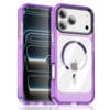 详情_07 Clear Anti-Yellowing MagSafe iPhone 17 Pro Max Case | Colored Bumper | MOQ 50