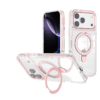 Clear Glossy iPhone 17 Pro Case – MagSafe & Fixed kickstand