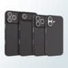 Lightweight carbon fiber look case for iPhone 17, 10g ultra-light