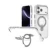 Glossy Clear iPhone MagSafe Case with Fixed Kickstand