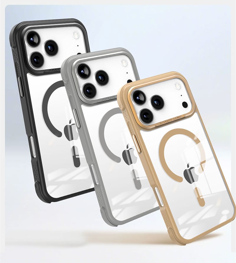 4-Corner Airbag MagSafe iPhone 17 Pro Case | Anti-Yellowing | MOQ 50