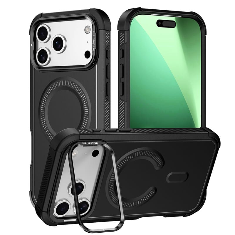 详情_12 Metal Camera Ring Stand MagSafe iPhone 17 Case | 3m Drop Protection | MOQ 50