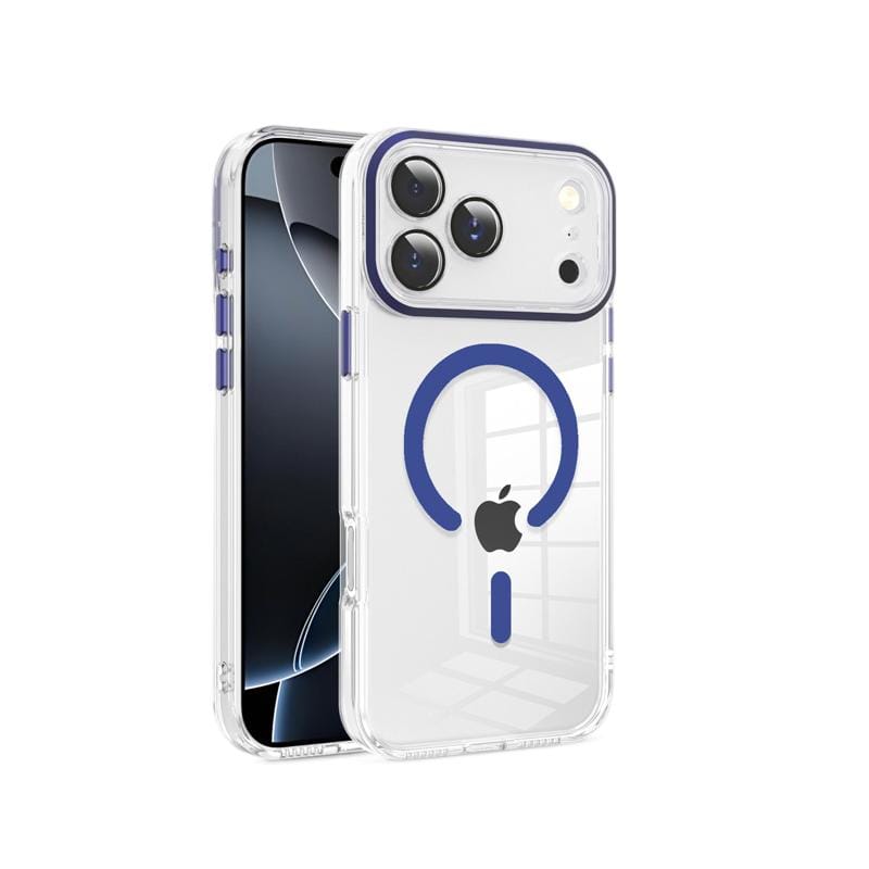 Clear Colored Bumper MagSafe iPhone 17 Pro Max Case | Pastel Hues | MOQ 50
