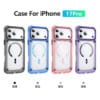 Clear Air Cushion MagSafe iPhone 17 Case | Dual-Layer | MOQ 50