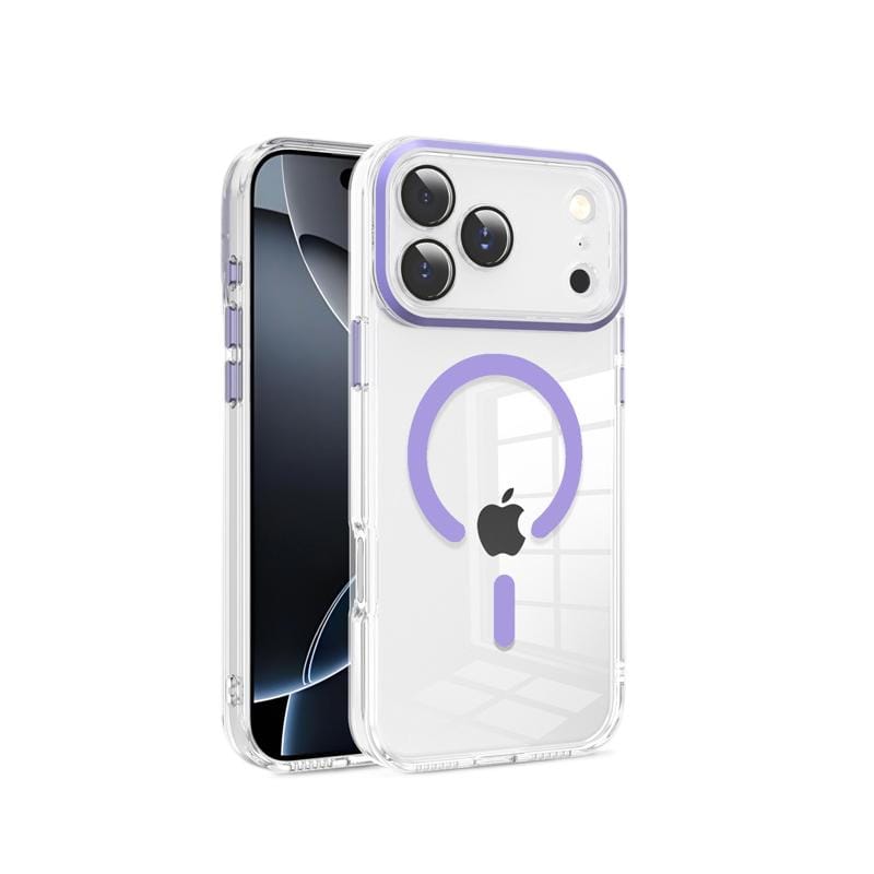 Clear Colored Bumper MagSafe iPhone 17 Pro Max Case | Pastel Hues | MOQ 50