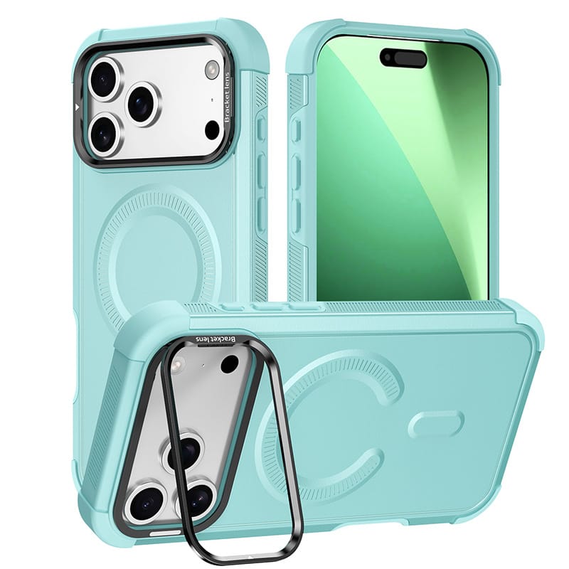 详情_27 Metal Camera Ring Stand MagSafe iPhone 17 Case | 3m Drop Protection | MOQ 50
