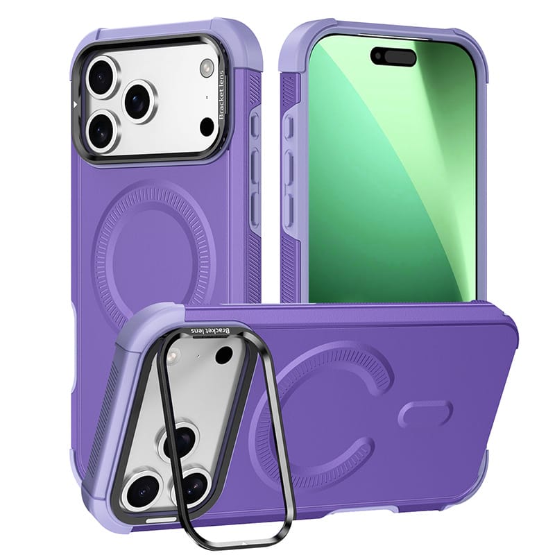 详情_30 Metal Camera Ring Stand MagSafe iPhone 17 Case | 3m Drop Protection | MOQ 50