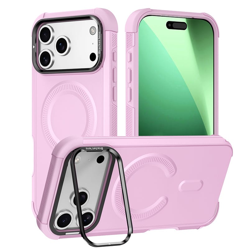 详情_33 Metal Camera Ring Stand MagSafe iPhone 17 Case | 3m Drop Protection | MOQ 50