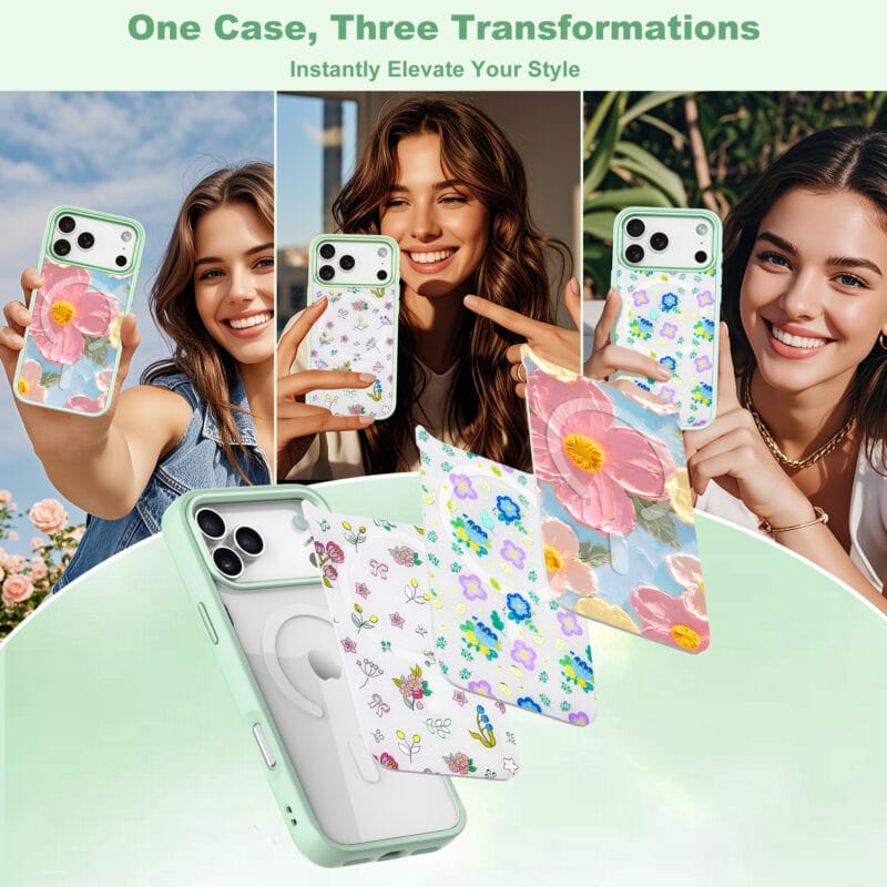 4 Modular Interchangeable MagSafe iPhone 17 Pro Case | Starter Kit |