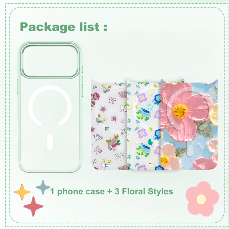 8 Modular Interchangeable MagSafe iPhone 17 Pro Case | Starter Kit |