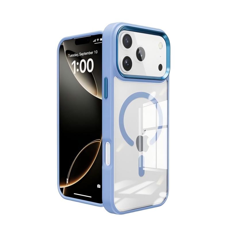 Crystal Clear Magnetic Armor iPhone Case