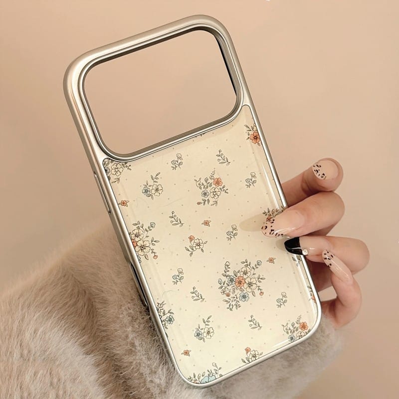 Vintage Ditsy Floral iPhone Case | Secret Garden Glossy Cover