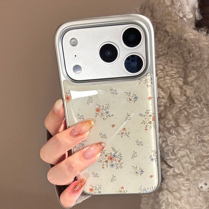 Vintage Ditsy Floral iPhone Case | Secret Garden Glossy Cover